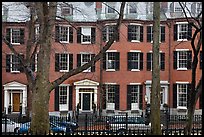 Louisburg Square, Beacon Hill. Boston, Massachussets, USA ( color)