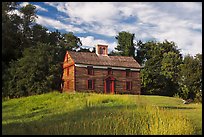 Captain William Smith house, Minute Man National Historical Park. Massachussets, USA (color)