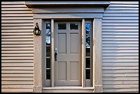 Door of Samuel Brooks House, Minute Man National Historical Park. Massachussets, USA (color)