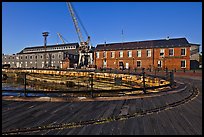 Charleston Navy Yard. Boston, Massachussets, USA ( color)