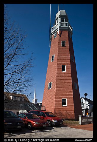 Portland observatory. Portland, Maine, USA (color)