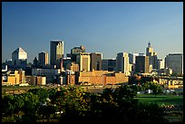 Saint Paul skyline, early morning. Minnesota, USA
