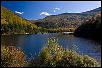 Beaver Pond and Kinsman Notch, White Mountain National Forest. New Hampshire, USA (color)