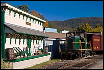 Locomotive. New Hampshire, USA ( color)