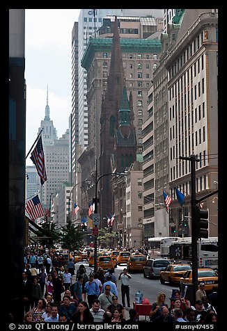 Fifth Avenue. NYC, New York, USA (color)