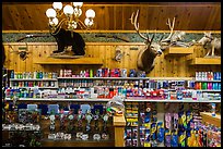 Inside Wall Drug Store, Wall. South Dakota, USA (color)
