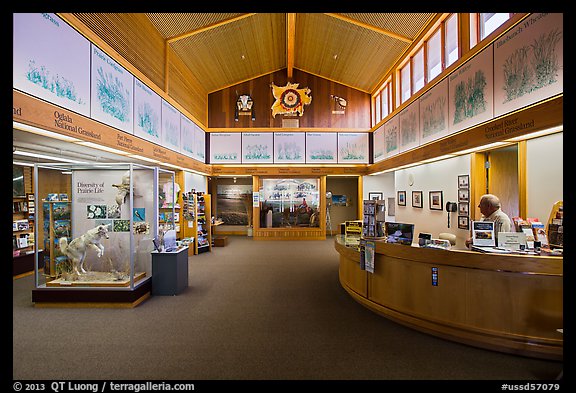 Picture Photo National Grasslands Visitor Center Wall