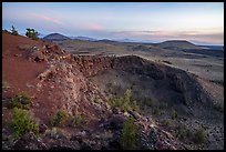 Echo Crater. Craters of the Moon National Monument and Preserve, Idaho, USA ( color)