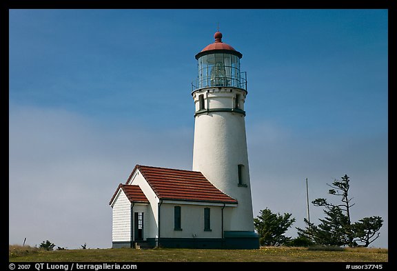 Cape Blanco Lighthouse. Oregon, USA (color)