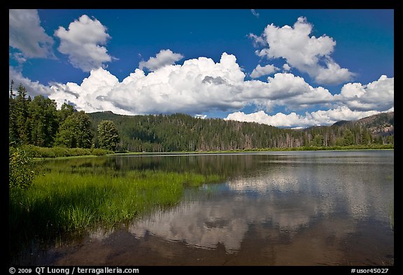 Scott Lake. Oregon, USA (color)