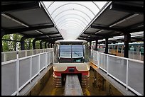 Monorail at station. Seattle, Washington ( color)