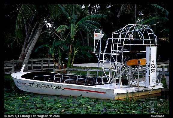 Airboat. Florida, USA (color)
