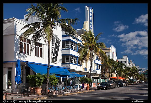 Art Deco District, Miami Beach. Florida, USA