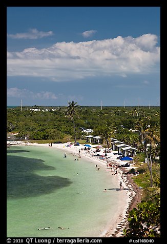 Bahia Honday Key seen above. The Keys, Florida, USA