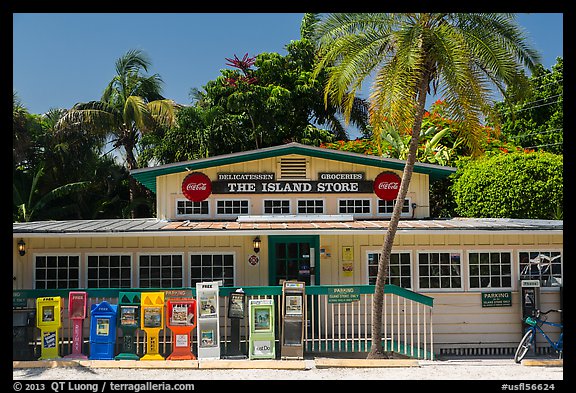 General store, Captiva Island. Florida, USA