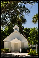 Chapel by the Sea, Captiva Island. Florida, USA (color)