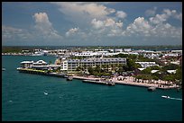 Mallory Square from above. Key West, Florida, USA ( color)