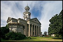 Historic courthouse. Vicksburg, Mississippi, USA (color)