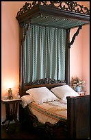 Bed inside Rosalie. Natchez, Mississippi, USA ( color)