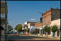 Commercial street. Natchez, Mississippi, USA ( color)