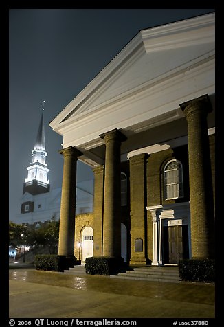 First Baptist Church, where the Ordinances of Secession were drawn. Columbia, South Carolina, USA (color)