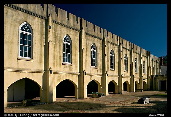 Beaufort Arsenal museum. Beaufort, South Carolina, USA