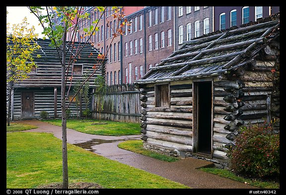 Fort Nashborough. Nashville, Tennessee, USA