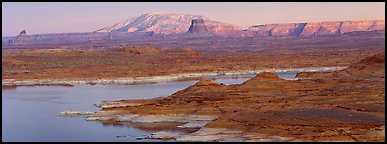 Lake Powell landscape. Arizona, USA (Panoramic color)