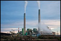 Coal fired power plant, Joseph City. Arizona, USA ( color)