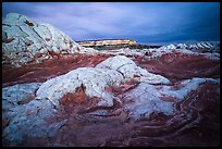 White pocket, stormy evening. Vermilion Cliffs National Monument, Arizona, USA ( color)