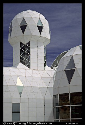 Tower. Biosphere 2, Arizona, USA (color)