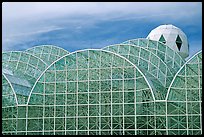 Glass enclusure and tower. Biosphere 2, Arizona, USA ( color)