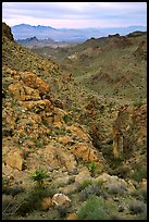 Desert mountains. Arizona, USA ( color)