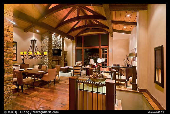 Suite lobby, Peaks resort. Telluride, Colorado, USA (color)