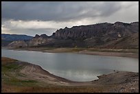 Dillon Pinnacles, Blue Mesa Reservoir, Curecanti National Recreation Area. Colorado, USA (color)