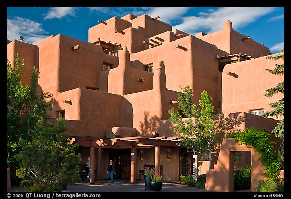 Loreto Inn hotel. Santa Fe, New Mexico, USA