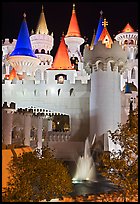 Excalibur. Las Vegas, Nevada, USA (color)