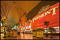 Fremont Casino, Fremont Street. Las Vegas, Nevada, USA (color)