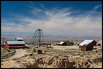 Tonopah historic mining park. Nevada, USA (color)