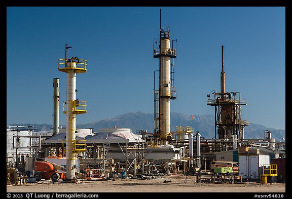 Refinery. Nevada, USA (color)
