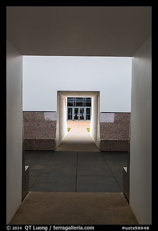 Doors, James Turrel Skyspace, Rice University. Houston, Texas, USA (color)