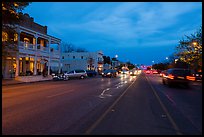 Main street. Fredericksburg, Texas, USA ( color)