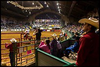 Cowtown coliseum Stokyards Rodeo. Fort Worth, Texas, USA ( color)