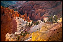 Colorful eroded rocks. Cedar Breaks National Monument, Utah, USA ( color)
