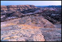 Yellow Rock Valley, dusk. Grand Staircase Escalante National Monument, Utah, USA ( color)