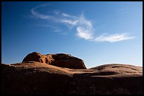 Dance Hall Rock and cloud. Grand Staircase Escalante National Monument, Utah, USA ( color)