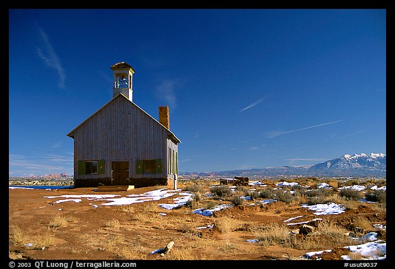 Church near Moab. Utah, USA