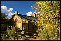 Old house, Grafton. Utah, USA (color)