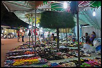 Footwear stall, Dinh Cau Night Market. Phu Quoc Island, Vietnam