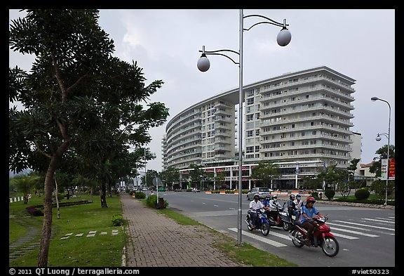 Phu My Hung Urban Area, district 7. Ho Chi Minh City, Vietnam (color)